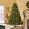 GDFStudio 7-foot Fraser Fir Pre-Lit Hinged Artifical Christmas Tree Default Multicolor Light